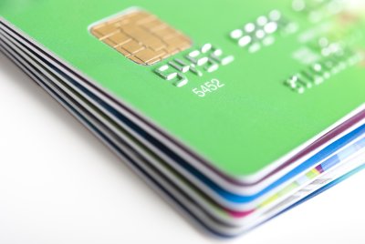 stack of credit cards